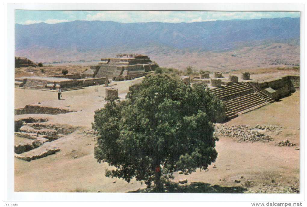 Pyramids in Oaxaca - 1970 - Mexico - unused - JH Postcards