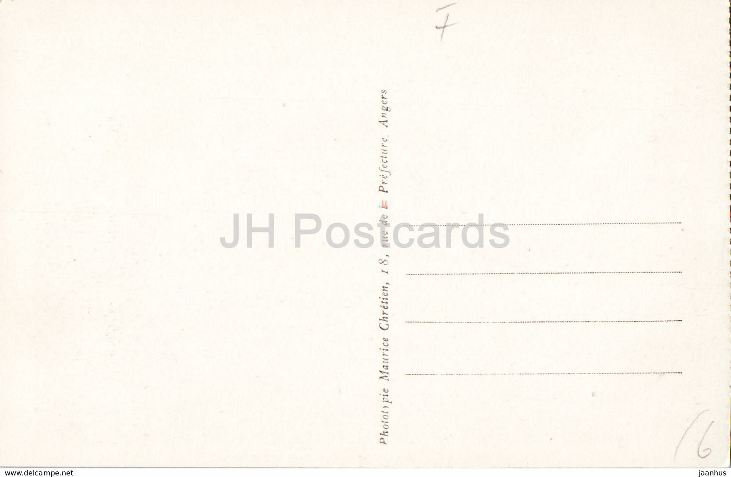 Angers - Le nouvel Hôtel des PTT - 26 - carte postale ancienne - France - inutilisée