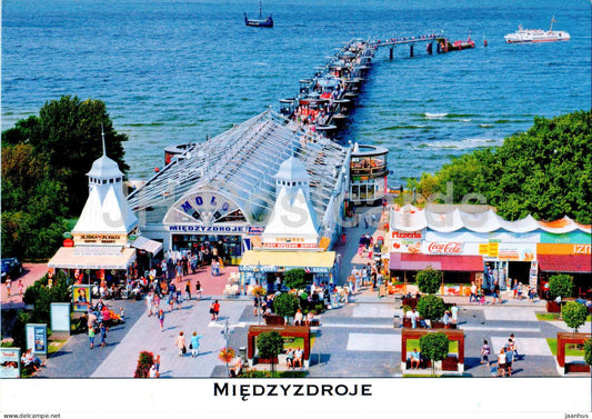 Miedzyzdroje - pier - Poland - unused - JH Postcards