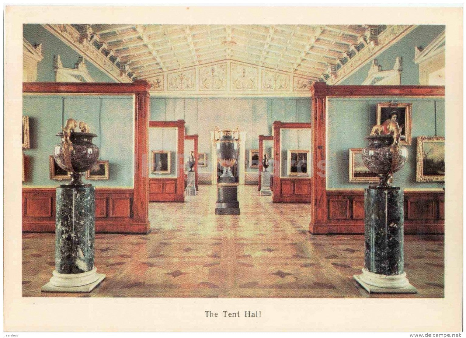 The Tent Hall - Leningrad - St. Petersburg - 1979 - Russia USSR - unused - JH Postcards