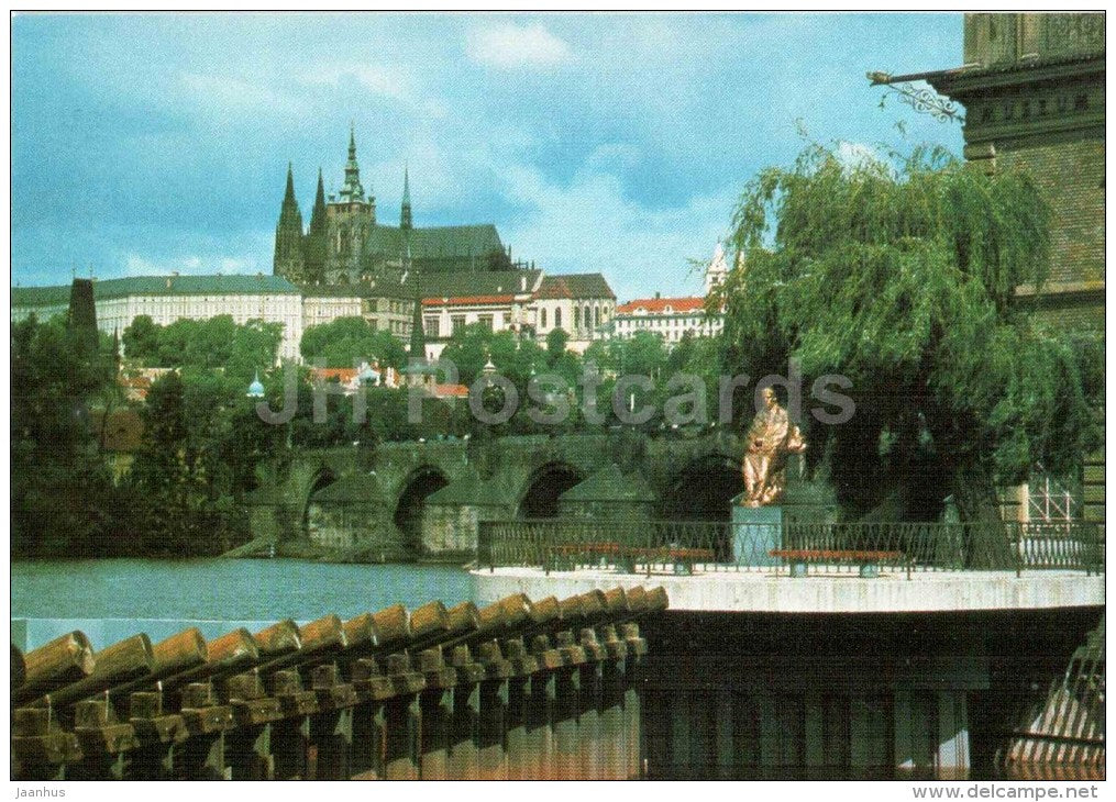 Praha - Prague - The Castle of Prague Hradcany - Czechoslovakia - Czech - unused - JH Postcards