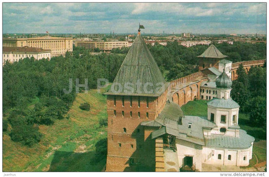 a panorama of St Sophia side - Novgorod - 1982 - Russia USSR - unused - JH Postcards