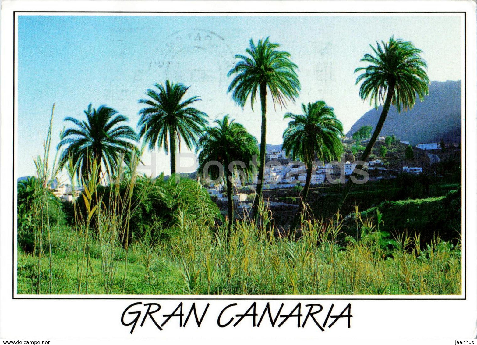 San Bartolome de Tirajana - Gran Canaria - 1996 - Spain - used - JH Postcards