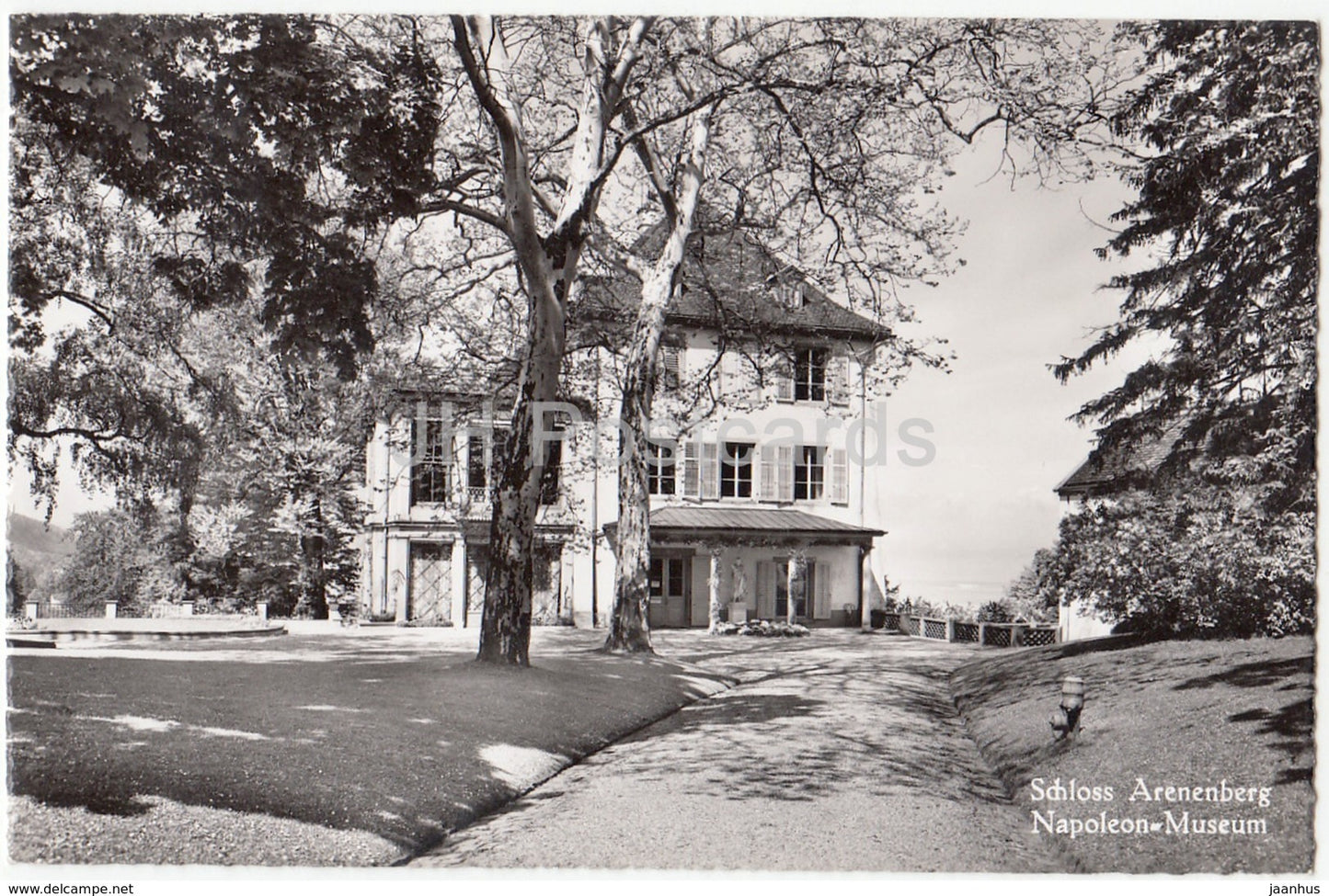 Schloss Arenenberg - castle - Napoleon-Museum - 1234 - Switzerland - old postcard - unused - JH Postcards