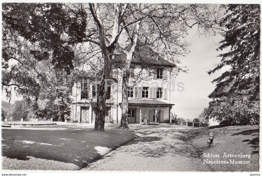 Schloss Arenenberg - castle - Napoleon-Museum - 1234 - Switzerland - old postcard - unused - JH Postcards