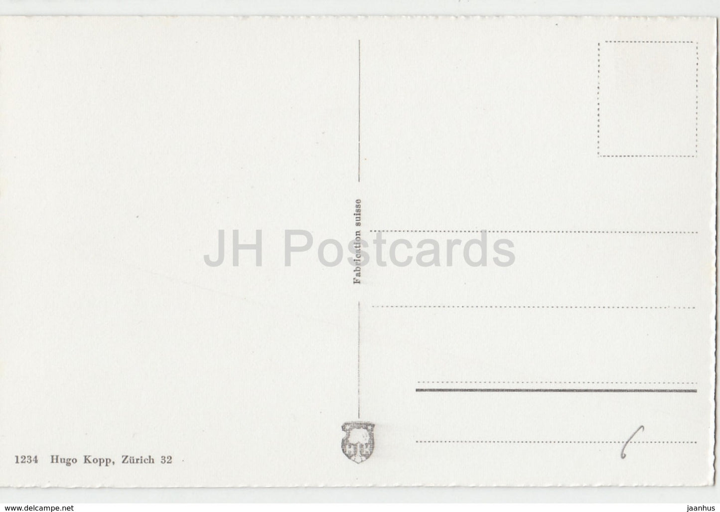 Schloss Arenenberg - castle - Napoleon-Museum - 1234 - Switzerland - old postcard - unused