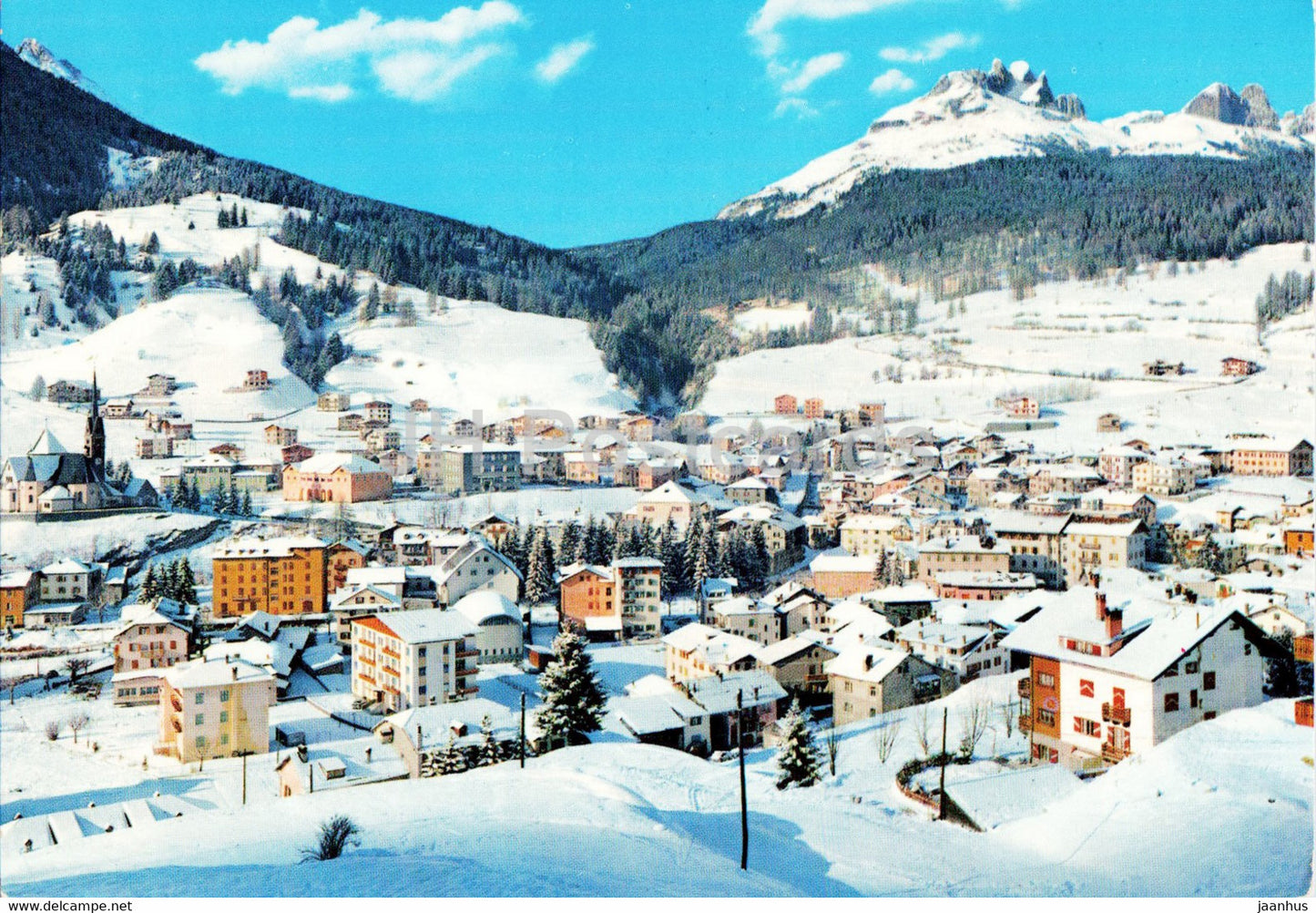 Moena 1184 m - Panorama - Dolomiti - Trentino - Italy - unused - JH Postcards