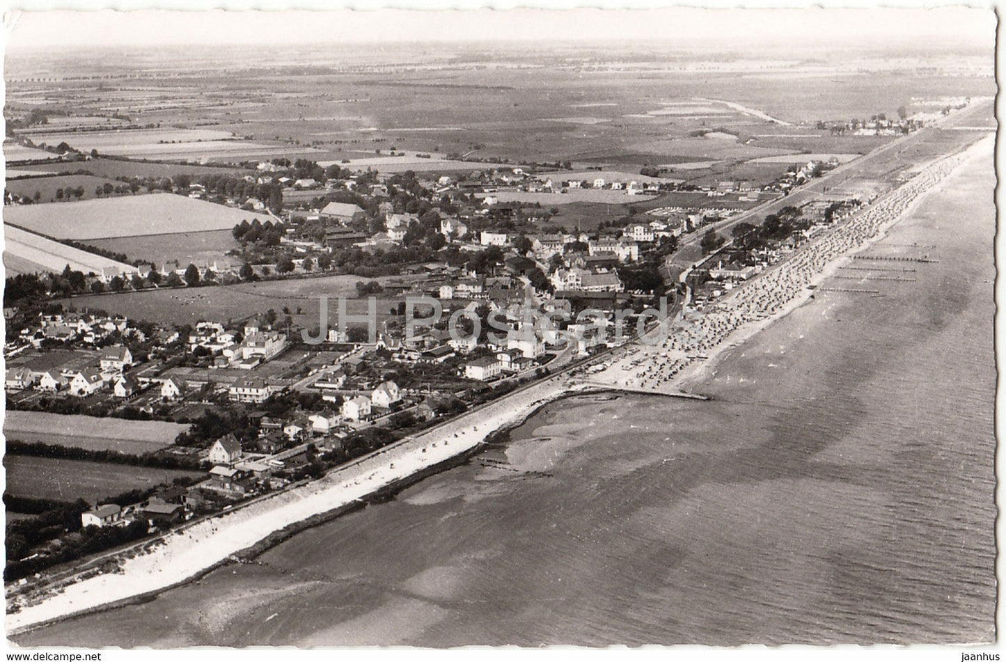 Ostseebad Dahme - Luftaufnahme - 1962 - Germany - used - JH Postcards