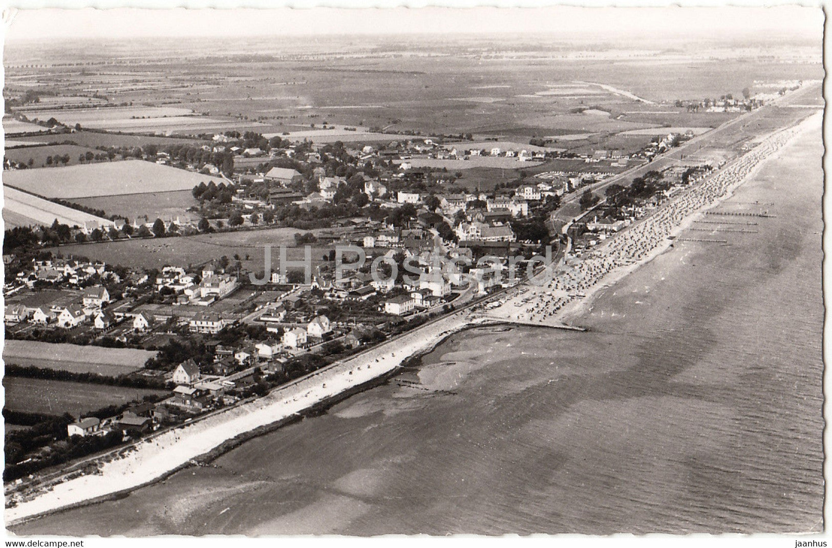 Ostseebad Dahme - Luftaufnahme - 1962 - Germany - used - JH Postcards