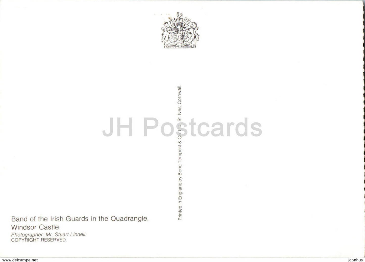 Band of the Irish Guards in the Quadrangle - Windsor Castle - England - United Kingdom - unused