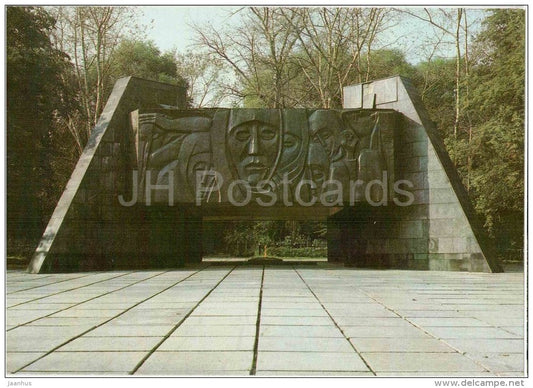 Monument in Honour of the 30th Anniversary of Victory in the Patriotic War - Vladimir - 1981 - Russia USSR - unused - JH Postcards
