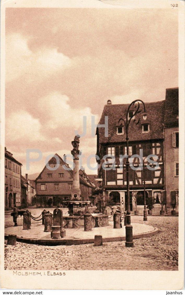 Molsheim i Elsass - Der Krieg 1914/15 in Postkarten - Feldpostkarte - old postcard - France - unused - JH Postcards