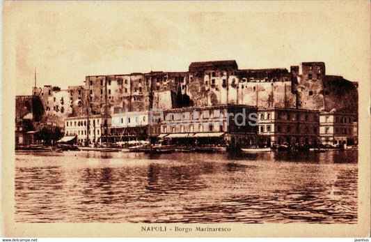 Napoli - Borgo Marinaresco - 0123 - old postcard - Italy - unused - JH Postcards