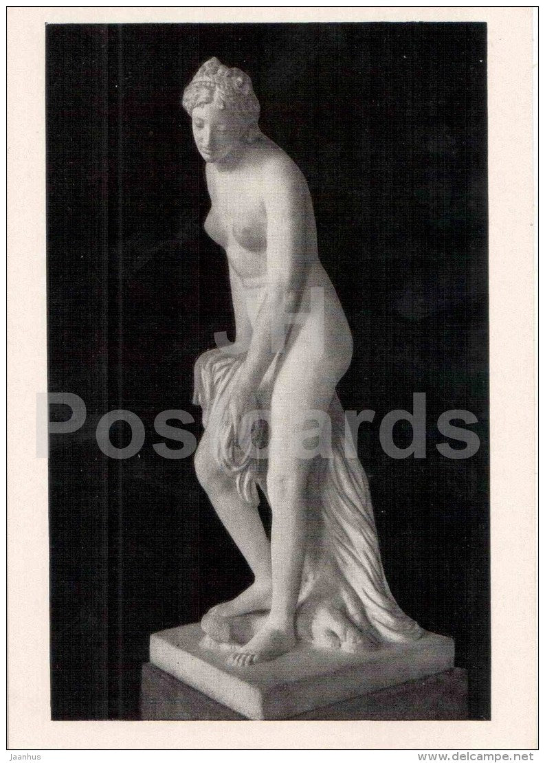 sculpture by F. Shchedrin - Washing Venus , 1792 - russian art - unused - JH Postcards