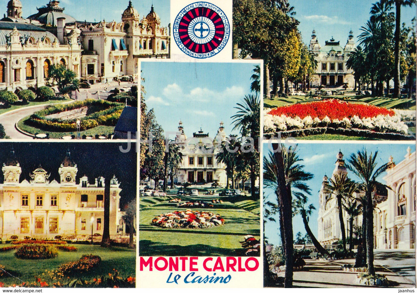 Monte Carlo - Le Casino - Reflets de la Cote d'Azur - 1973 - Monaco - used - JH Postcards