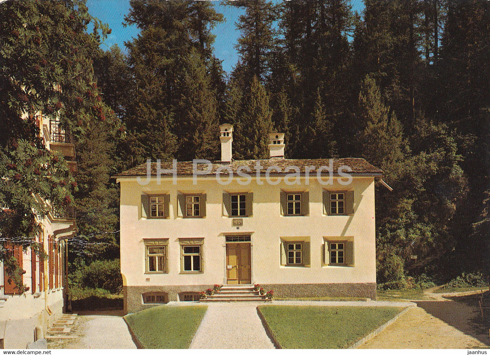 Nietzsche Haus in Sils Maria - Oberengadin - 131 - 1975 - Switzerland - used - JH Postcards
