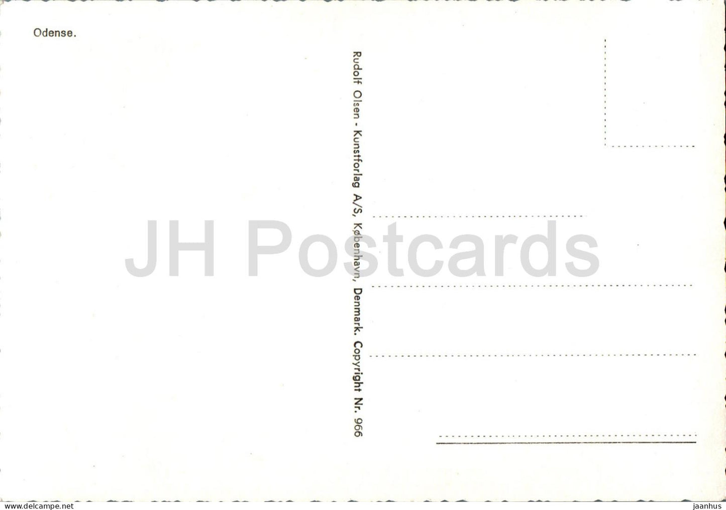 Odense - houses - monuments - multiview - 966 - Denmark - unused