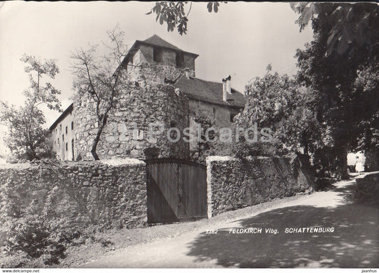 Feldkirch Vlbg - Schattenburg - 7182 - Austria - unused - JH Postcards