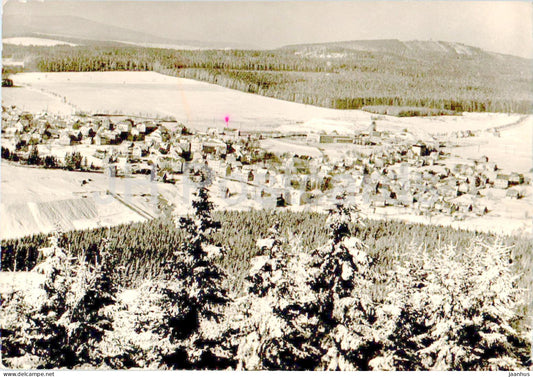 Krusne Hory - Abertamy - Celkovy pohled - General panorama - 1967 - Czech Repubic - Czechoslovakia - used - JH Postcards