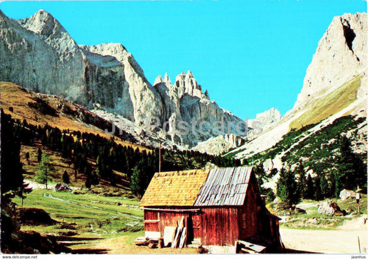 Dolomiti del Catinaccio - Motivo il Gardeccia - Italy - unused - JH Postcards
