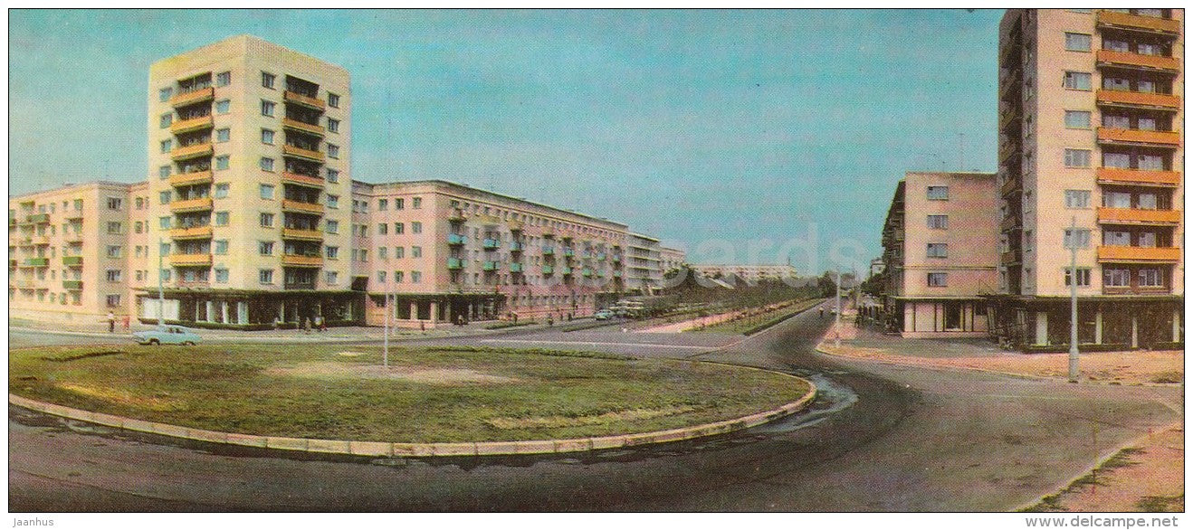 Shevchenko Boulevard - Brest - Belarus USSR - 1967 - unused - JH Postcards