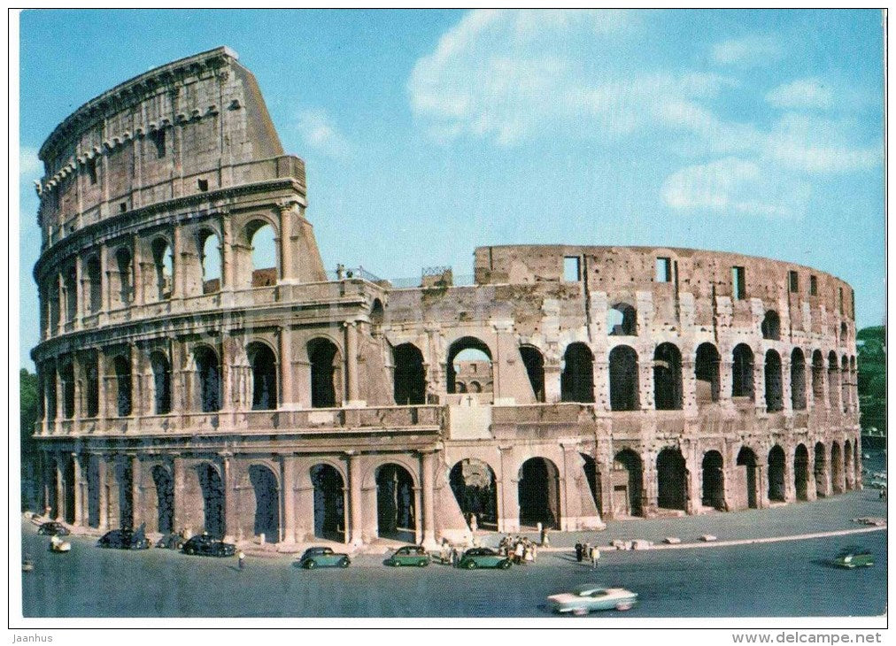 Il Colosseo - Colosseum - Roma - Rome - 211 - Italia - Italy - unused - JH Postcards