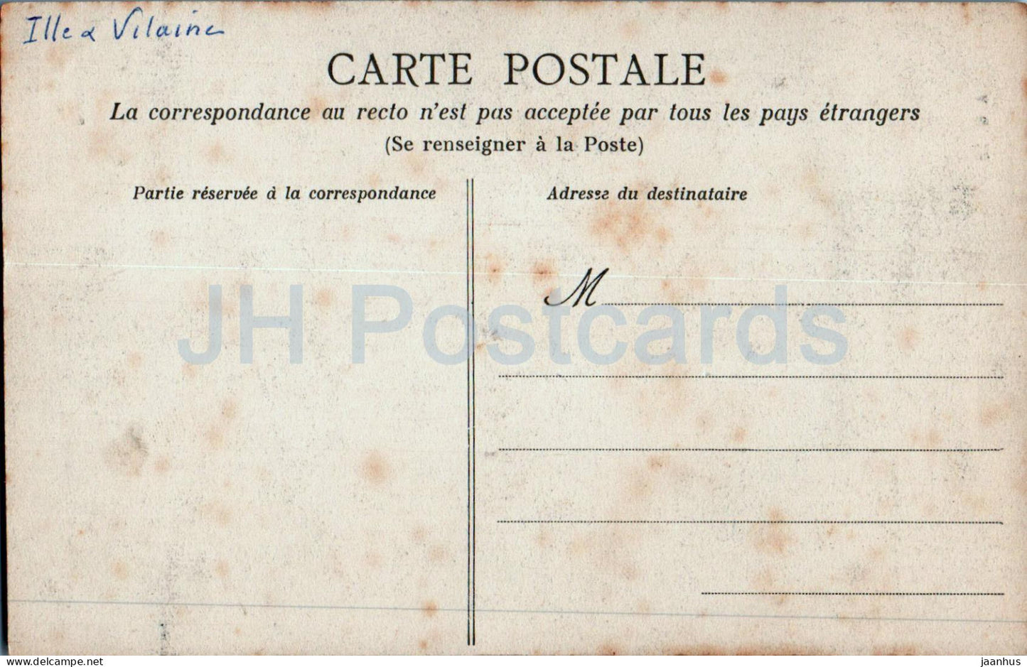 Rennes - Maison Duguesclin - 3748 - carte postale ancienne - France - occasion 