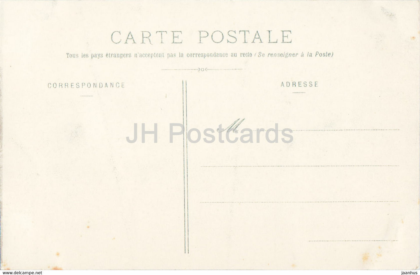 Nancy - Hôtel de Ville - 1 - carte postale ancienne - France - inutilisée