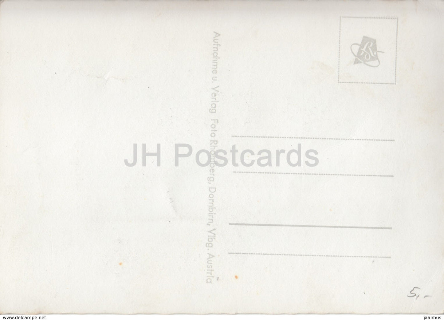 Feldkirch Vlbg - Schattenburg - 7182 - Autriche - inutilisé