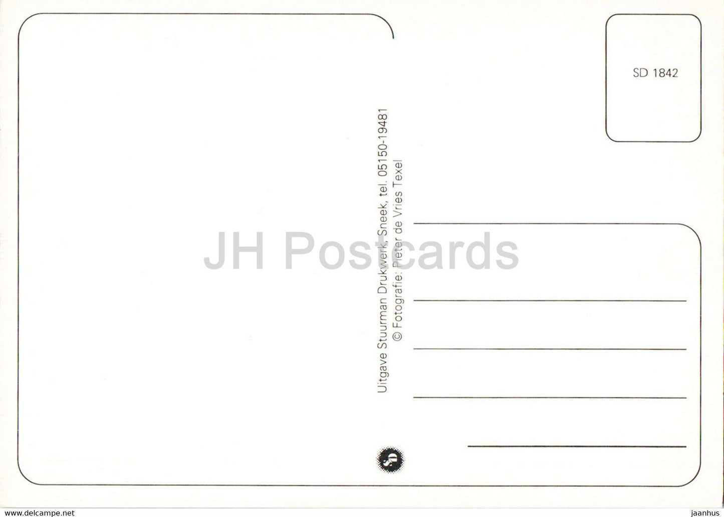 holiday greetings from Beautiful Texel - multiview - Netherlands - unused