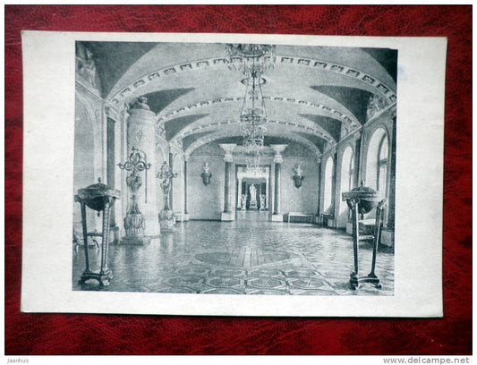 Moscow - Ostankino Palace - museum - Gallery to the concert hall - 1951 - Russia - USSR - unused - JH Postcards