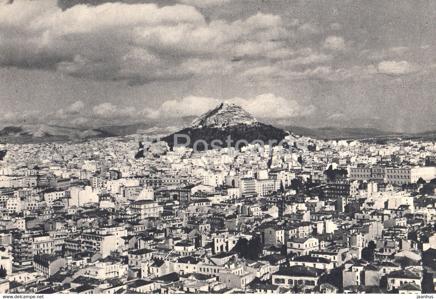General View of Athens - Greece - used - JH Postcards