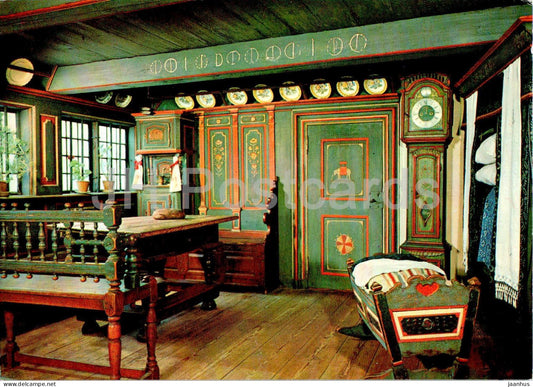 Sjaellandsk bondestue - Peasant room from Zealand - The National Museum of Denmark - 9924 - Denmark - unused - JH Postcards