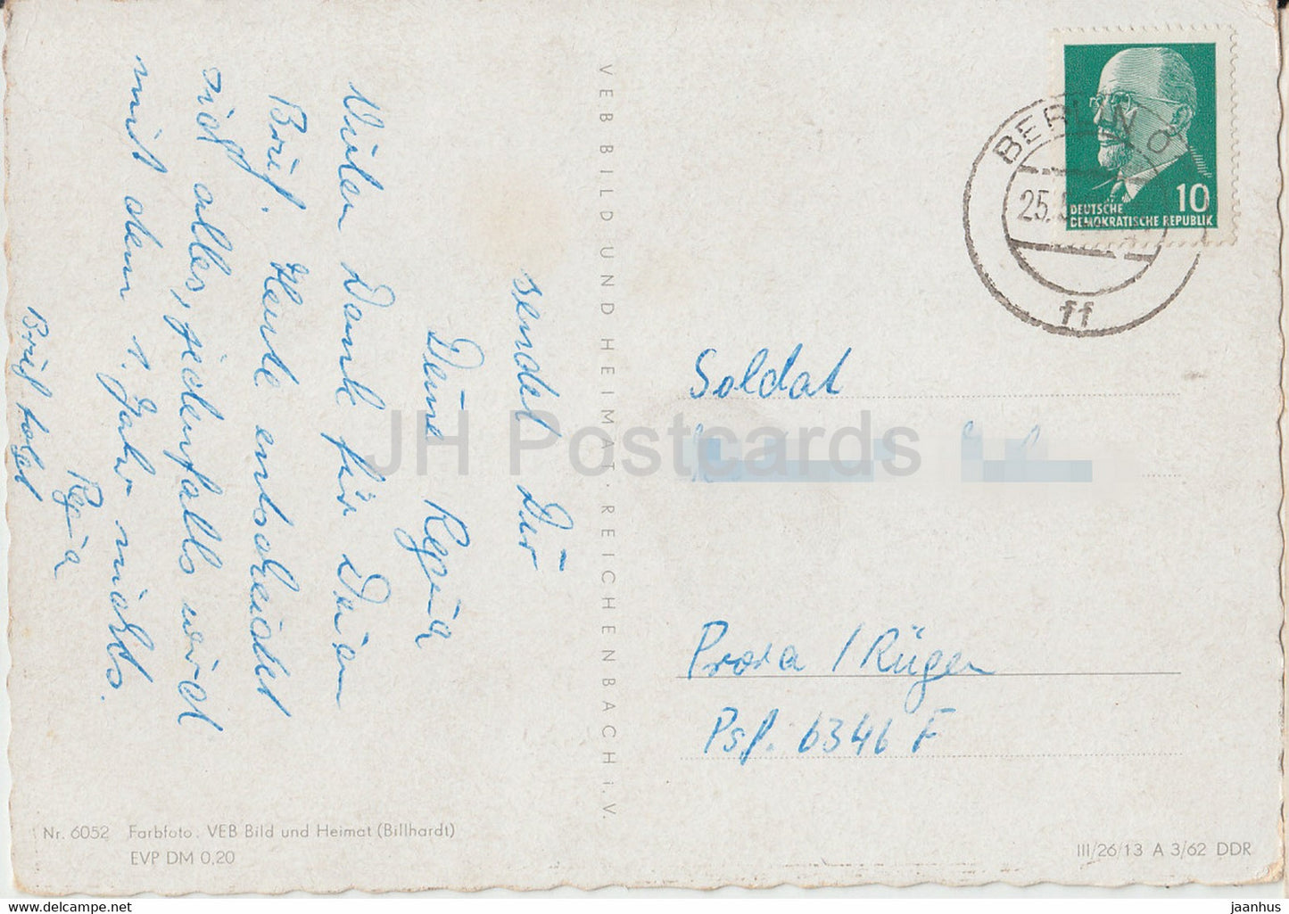 Berlin - Gruss aus Berlin - 6052 - Germany DDR - used