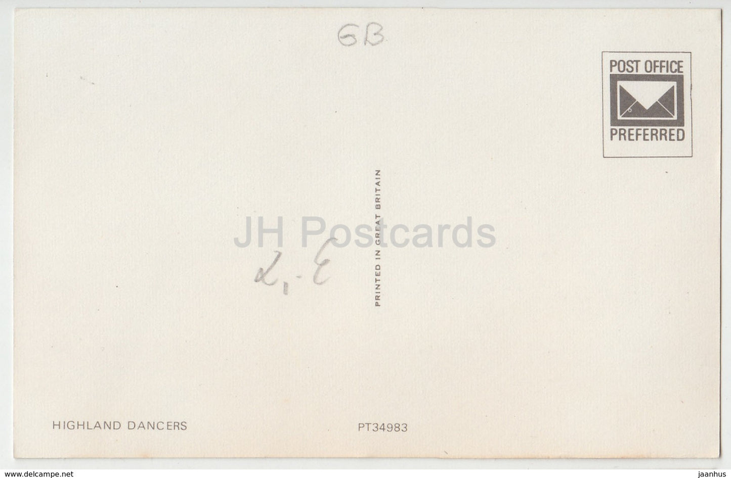 Highland Dancers - PT34983 - United Kingdom - Scotland - used