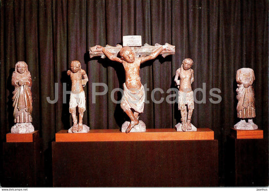 Angel del Judici i Calvari i procedents la Catedral de Girona - Museu D'Art - Girona - 8 - Spanish art - Spain - unused - JH Postcards