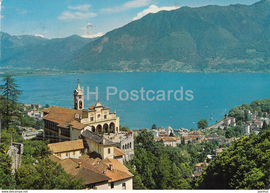 Locarno Orselina - Lago Maggiore - Madonna del Sasso - 5387 - 1977 - Switzerland - used - JH Postcards