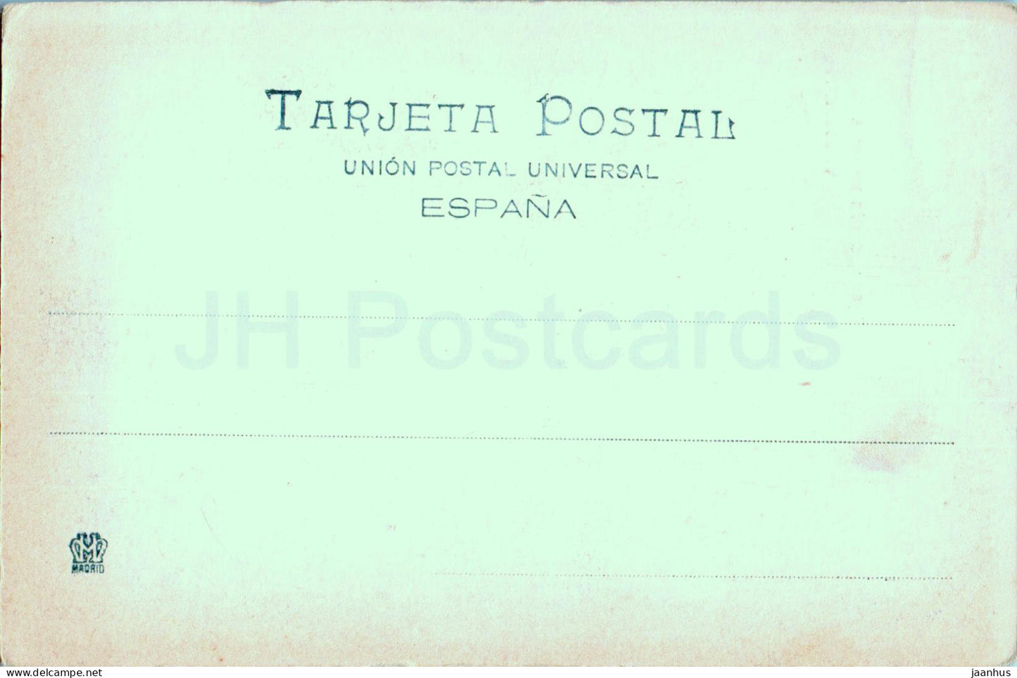 Alhambra - Sala de las Camas - alte Postkarte - 1913 - Spanien - unbenutzt 