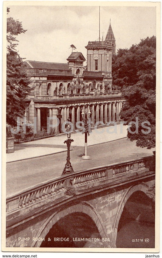 Leamington Spa - Pump Room - Bridge - 213276 - 1952 - United Kingdom - England - used - JH Postcards