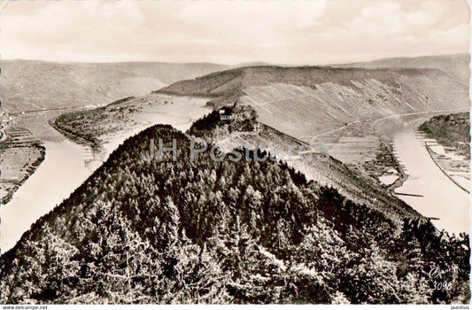 Berghotel Marienburg - hotel - Zell an der Mosel - 1962 - Germany - used - JH Postcards