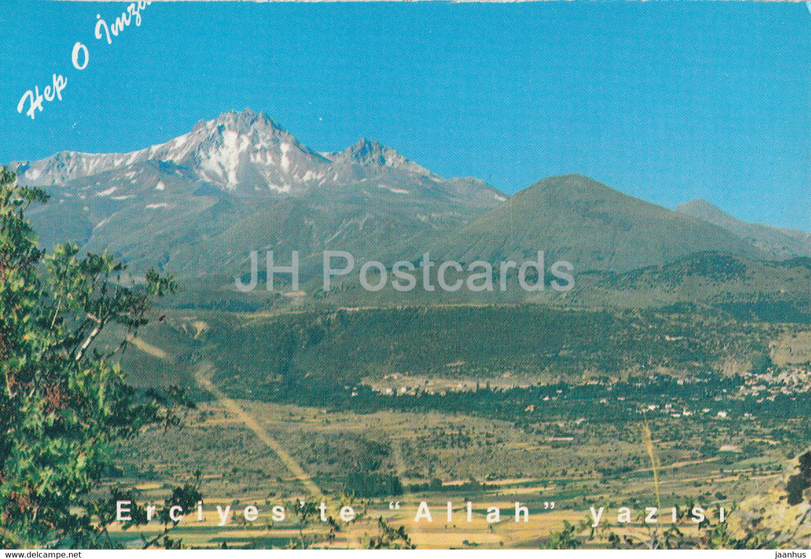Erciyes Mountain - Kayseri - 1 - 1995 - Turkey - used - JH Postcards