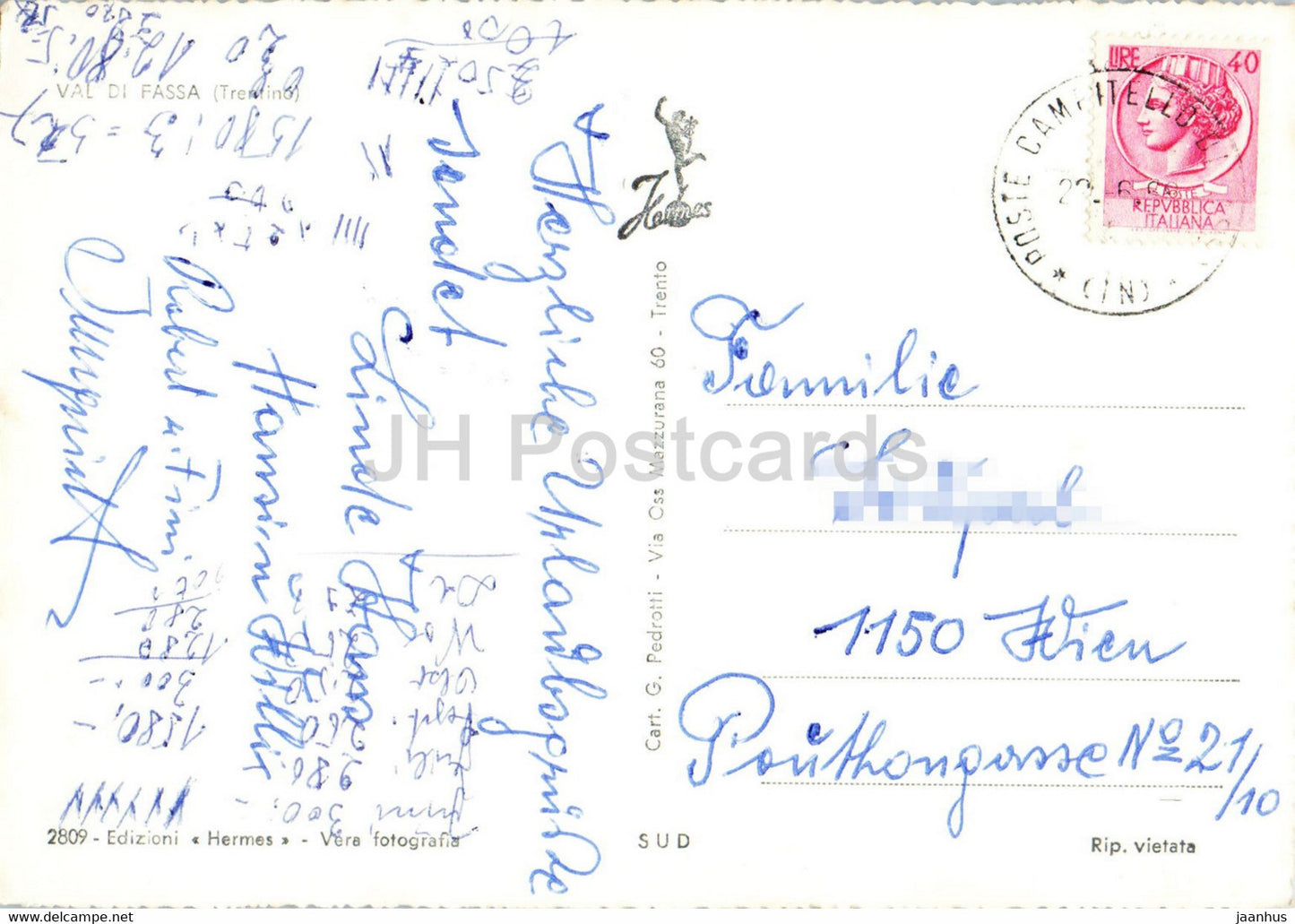 Campitello – Val di Fassa – Marmolada – Italien – gebraucht