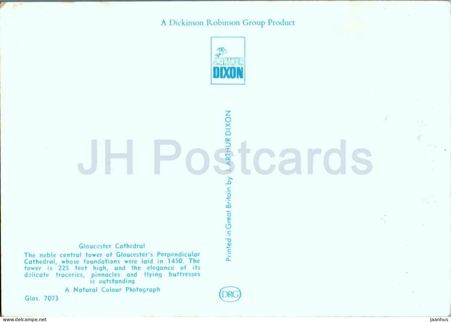 Cathédrale de Gloucester - 7073 - Angleterre - Royaume-Uni - inutilisé 