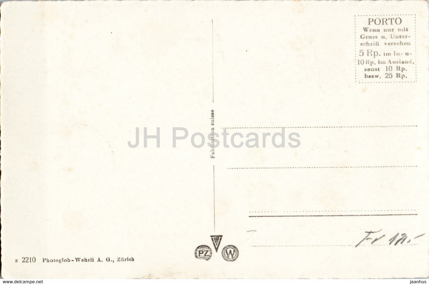 Andermatt 1444 m - Blick auf Urnerloch und Oberalpstrasse - 2210 - carte postale ancienne - Suisse - inutilisée