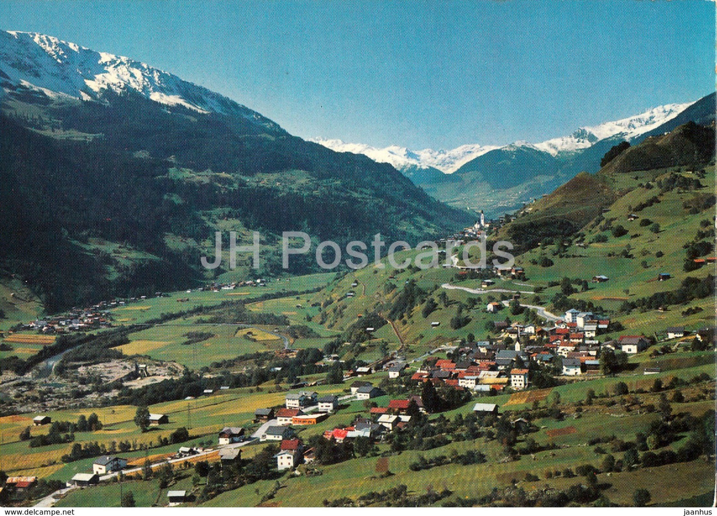 Rabius - Somvix und Surrhein - Blicke gegen Oberalppass - 6612 - Switzerland - unused - JH Postcards