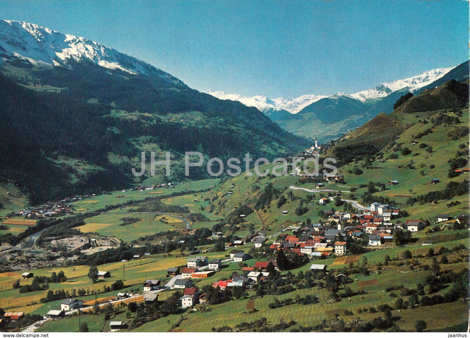 Rabius - Somvix und Surrhein - Blicke gegen Oberalppass - 6612 - Switzerland - unused - JH Postcards