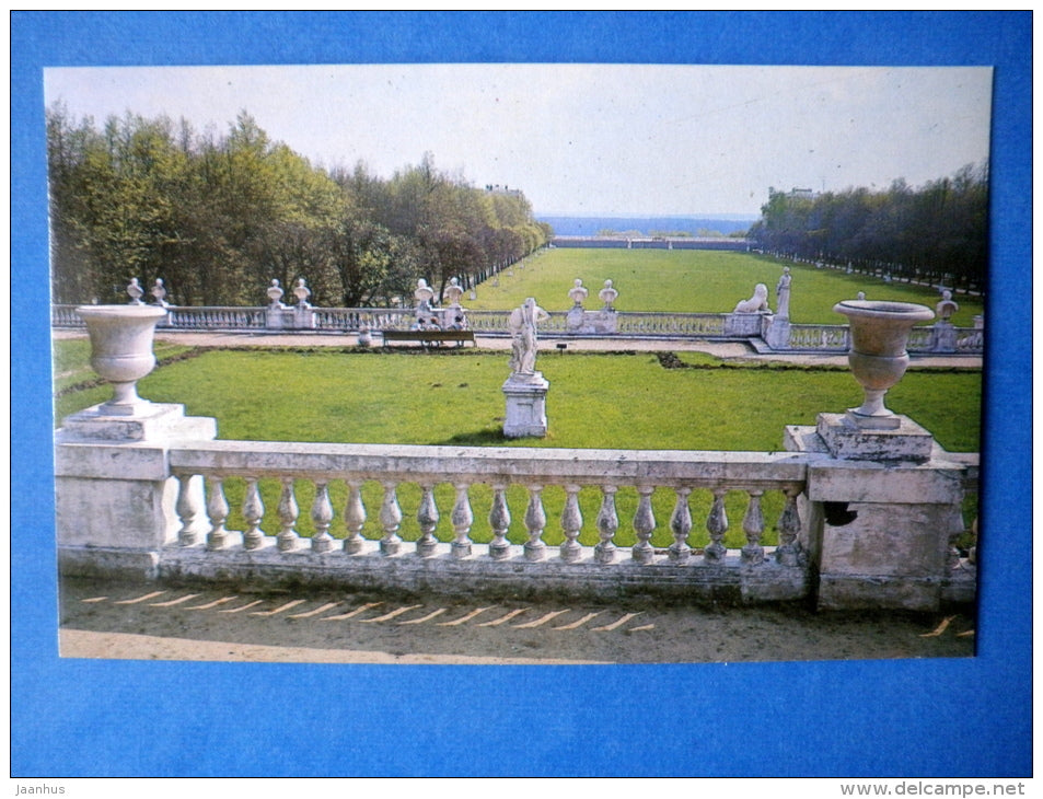 Terraces and Parterres - Arkhangelskoye - Architectural Sights Around Moscow - 1979 - Russia USSR - unused - JH Postcards