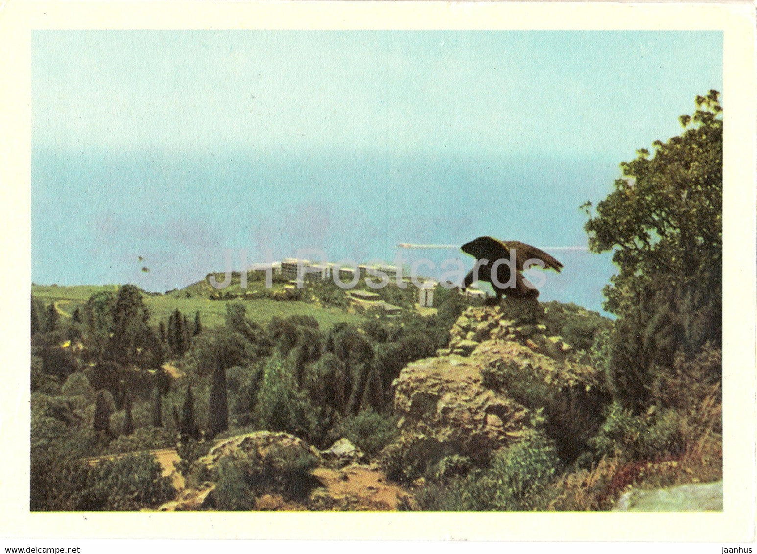 Donbass Boarding House in Yalta - Crimea - 2 - Ukraine USSR - unused - JH Postcards