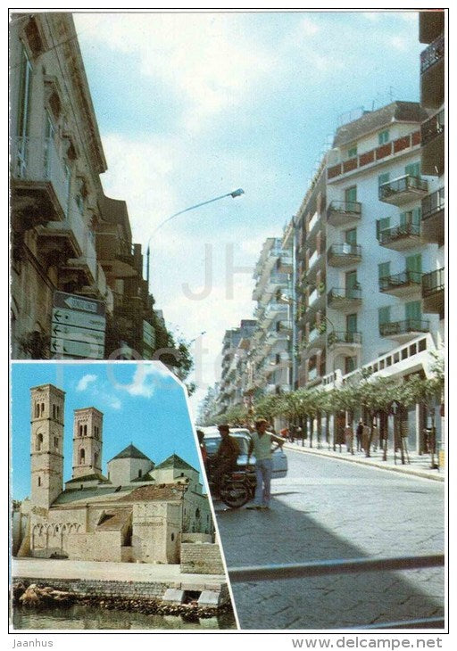 Corso Umberto - Avenue Umberto - Molfetta - Bari - Puglia - 68903 - Italia - Italy - unused - JH Postcards