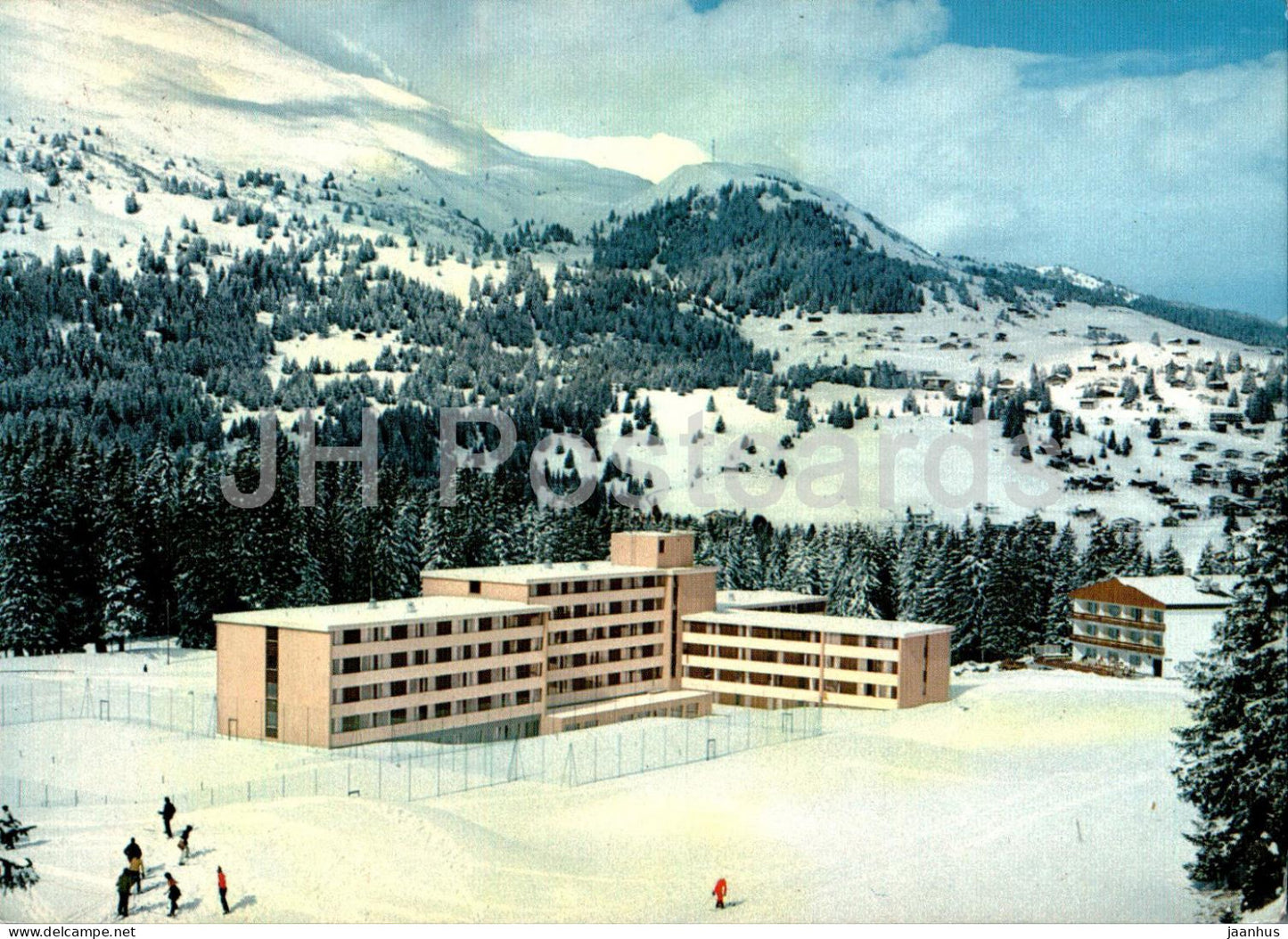 Lenzerheide Valbella - hotel Club Mediterranee - 1975 - Switzerland - used - JH Postcards
